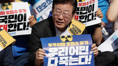 "日 오염수 반대 현수막 몇 개 달았나"…민주, 전국 지역위에 보고 지시
