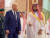 조 바이든 미국 대통령이 지난해 7월 사우디 제다 왕궁에서 무함마드 빈 살만 왕세자와 만나 회담장으로 이동하고 있다. AFP=뉴스1