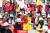 대한육견협회 회원들이 8일 서울 용산구 전쟁기념관 앞에서 열린 개식용 반대 규탄 집회에서 생존권 보장을 촉구하고 있다. 뉴스1