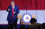 도널드 트럼프 전 미국 대통령이 10일(현지시간) 조지아주 콜럼버스에서 열린 공화당 행사에 참석, 자신의 대한 연방 검찰의 기소가 "정치적 암살"이라고 비난했다. EPA=연합뉴스