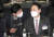 지난 대선 기간이던 2022년 1월 국민의힘 대선 후보였던 윤석열 대통령(오른쪽)이 서울 중구 조선호텔 그랜드볼룸에서 열린 컨퍼런스에 참석해 수행실장이던 이용 국민의힘 의원과 이야기를 나누고 있다. 연합뉴스