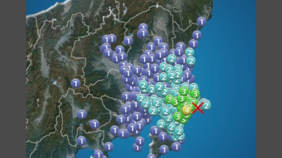 '日 수도권' 지바현서 규모 4.9 지진…쓰나미 경보는