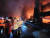남화영 소방청장이 지난 15일 오후 대구 서구 중리동의 공장 화재 현장을 찾아 진압상황을 점검하고 있다.다. 사진 소방청