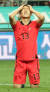 지난 3월 28일 서울월드컵경기장에서 열린 우루과이와의 평가전에서 손준호가 아쉬워하고 있다. 연합뉴스
