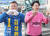 2020년 4월 3일 서울 노원병의 이준석(오른쪽) 당시 미래통합당 후보와 김성환 더불어민주당 후보가 각각 노원구 당고개역과 수락산역에서 출근길 인사를 하는 모습. 뉴스1