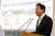 오세훈 서울시장이 지난해 9월 28일 서울시청 브리핑룸에서 대기질 개선 종합대책인 '더 맑은 서울 2030'을 발표하고 있다. 뉴스1