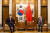 지난해 8월 중국 칭다오시에서 열린 한중 외교장관 회담 당시 왕이 중국 외교부장은 한국의 사드 배치와 관련 '3불1한'을 요구했다. 외교부 제공