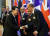 윤석열 대통령이 21일(현지시간) 프랑스 파리 한 호텔에서 열린 유럽지역 투자신고식에서 참석자들과 인사하고 있다. 뉴시스