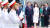 베트남을 국빈 방문하는 윤석열 대통령과 부인 김건희 여사가 22일(현지시간) 하노이 노이바이 국제공항에 전용기인 공군1호기 편으로 도착해 의장대를 사열하고 있다. 연합뉴스