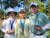 ‘골프 삼남매’라고 불리는 첫째 안연주와 막내 안윤주, 둘째 안성현(왼쪽부터). 셋은 유소년 무대에서 활약 중이다. 사진 안성현