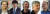 타이탄에 탑승해 있던 (왼쪽부터) 파키스탄계 자벌 샤자다 다우드와 그의 아들 술레만, 프랑스 해양 전문가 폴 앙리 나르젤렛, 운영사 오션게이트의 스톡턴 러시 최고경영자, 영국 국적의 억만장자 해미시 하딩. AP=연합뉴스