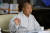 가섭사 주지 상인 스님이 염계달 명창을 기리는 국제 판소리 축제를 설명하고 있다. 염계달 명창 선양사업회