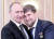 블라디미르 푸틴 러시아 대통령(왼쪽)과 람잔 카디로프 체첸 공화국 수장. 사진 카디로프 SNS 캡처