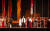 2022년 안드레아 보첼리 콘서트 무대의 ‘무한 기둥’. [사진 박은선]