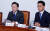 이재명 더불어민주당 대표가 30일 국회 당 사무실에서 열린 최고위에서 발언하고 있다. 연합뉴스