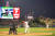 지난 1일(한국시간) 애리조나전에서 시즌 30호 홈런을 때려내는 오타니. USA 투데이=연합뉴스