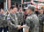 더불어민주당 이재명 대표가 지난달 23일 강릉산불 당시 진압 지원에 나섰던 공군 제18전투비행단을 방문, 장병들을 격려하고 있다. 연합뉴스