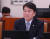 안철수 국민의힘 의원이 9일 오후 서울 여의도 국회에서 열린 외교통일위원회 전체회의에 참석하고 있다. 뉴스1