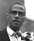 미국의 급진적 흑인 민권운동가 맬컴 엑스. 사진 브리태니커 사전 