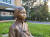 미국 버지니아주 애넌데일의 한 건물 앞마당에 설치됐었던 '워싱턴 평화의 소녀상'. 연합뉴스