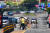 폭염특보가 발령된 5일 오후 경북 포항 남구 대도동 아스팔트 위로 아지랑이가 피어오르고 있다. 사진 뉴스1