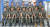 논산 육군훈련소 수료를 앞두고 기념 촬영한 김민재(앞줄 오른쪽 둘째). [사진 육군훈련소 ]