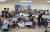 6일 건국대 공학관에서 개최된 코-위크 아카데미 부대행사인 ‘2023 기초로봇 경연대회 라트톤’ 수상자들이 기념사진을 찍고 있다. (사진=한양대 제공)