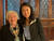 8일 오찬을 함께한 재닛 옐런(왼쪽) 미 재무장관이 류첸(오른쪽) 이코노미스트그룹 중화권 전무와 기념 사진을 찍고 있다. 류첸 트위터 캡쳐