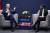 지난 3월 조 바이든 미국 대통령(왼쪽)이 미국 해군 기지에서 리시 수낵 영국 총리와 만나 대화하고 있다. AP=연합뉴스