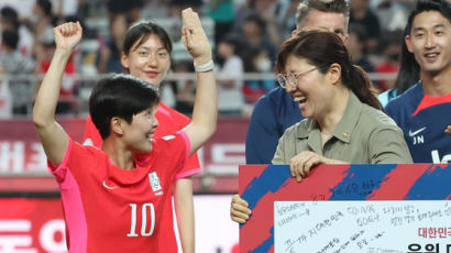 여자축구 대표팀 지소연 “월드컵서 이변 일으킬 것” 