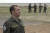 드미트리 메드베데프 러시아 국가안전보장회의 부의장이 지난달 1일 러시아 남서부 볼고그라드 지역의 군사훈련장을 방문해 시찰하고 있다. AP=연합뉴스