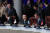 윤석열 대통령이 12일(현지시간) 리투아니아 빌뉴스에서 열린 북대서양조약기구(NATO·나토) 동맹국 및 파트너국 정상회의에 참석하고 있다. 연합뉴스