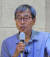 박수택 생태환경평론가(전SBS 환경전문기자)가 11일 한국ESG학회에서 발표하고 있다. 강찬수 기자