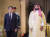 기시다 후미오 일본 총리와 무함마드 빈 살만 사우디아라비아 왕세자가 16일(현지시간) 제다에서 만나 회담을 가졌다. EPA=연합뉴스