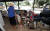 19일 오후 충청지방 집중호우로 수해를 입은 충북 괴산군 청천면의 한 펜션에서 펜션주인이 흙탕물에 젖은 물품을 정리하고 있다. 뉴스1