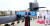 윤석열 대통령이 19일 부산 남구 해군작전사령부 부산작전기지에 입항한 미국의 오하이오급 핵추진 탄도유도탄 잠수함(SSBN) 켄터키함(SSBN-737) 앞에서 격려사를 하고 있다.연합뉴스
