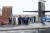 윤석열 대통령과 부인 김건희 여사가 19일 오후 부산 남구 해군작전사령부 부산작전기지에 정박한 미국 오하이오급 핵추진 탄도유도탄 잠수함(SSBN) 켄터키함(SSBN-737)에 승함하고 있다. 뉴시스