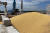 지난 21일(현지시간) 우크라이나 오데사주(州) 이즈마일 항구에 우크라이나산 곡물이 쌓여있다. 러시아는 앞서 지난 17일 '흑해 곡물 협정' 만료에 따른 종료를 선언했다. AFP=연합뉴스