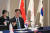 이창용 한국은행 총재가 23일 일본 요코하마에서 열린 제12차 한중일 중앙은행 총재 회의에서 발언하고 있다. 한국은행=연합뉴스
