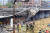 지난 4월 5일 오전 경기도 성남시 분당구 정자교 난간이 무너지는 사고가 발생했다. 뉴시스
