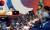 2015년 여름 휴가 직후인 8월 4일 국무회의를 주재하던 박근혜 전 대통령의 모습. 청와대사진기자단