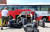 8일 오후 인천 연수구 연세대 국제캠퍼스 숙소에 도착한 우크라이나 스카우트 대표단이 버스에서 짐을 내리고 있다. 뉴스1
