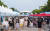 지난 12일 오후 '2023 천안-K컬처 박람회'가 열린 충남 천안 독립기념관에서 관람객들이 체험존을 둘러보고 있다. [사진 천안시]