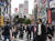 지난 5월 8일 일본 도쿄 시부야에서 보행자들이 횡단보도를 걷고 있다. EPA=연합뉴스