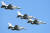 우크라가 미국에 지속적으로 요구해온 F-16 전투기. AP=연합뉴스 