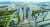 ‘그랑르피에드’(투시도)는 대전시 서구 둔산동에 47층 높이에 전용면적 119·169㎡ 5개 동, 총 832실 규모로 들어선다.