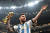 리오넬 메시는 2022~23시즌 파리생제르맹의 리그 우승과 아르헨티나의 카타르월드컵 우승을 이끌었다. AFP=연합뉴스
