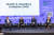 마리 클레르 다브(왼쪽에서 두 번째)는 지난해 '워치 포럼 2022'에 토론자로 참석해 지속 가능한 시계 업계를 위한 협력체인 ‘워치 & 주얼리 이니셔티브 2023'에 대한 비전을 나눴다. [사진 케어링]