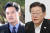 김태우(왼쪽) 전 강서구청장, 이재명 더불어민주당 대표. 중앙포토·뉴스1
