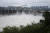 태풍 '카눈'이 지나간 11일 오전 경기도 하남시 팔당댐에서 물이 방류되고 있다. 사진 연합뉴스
